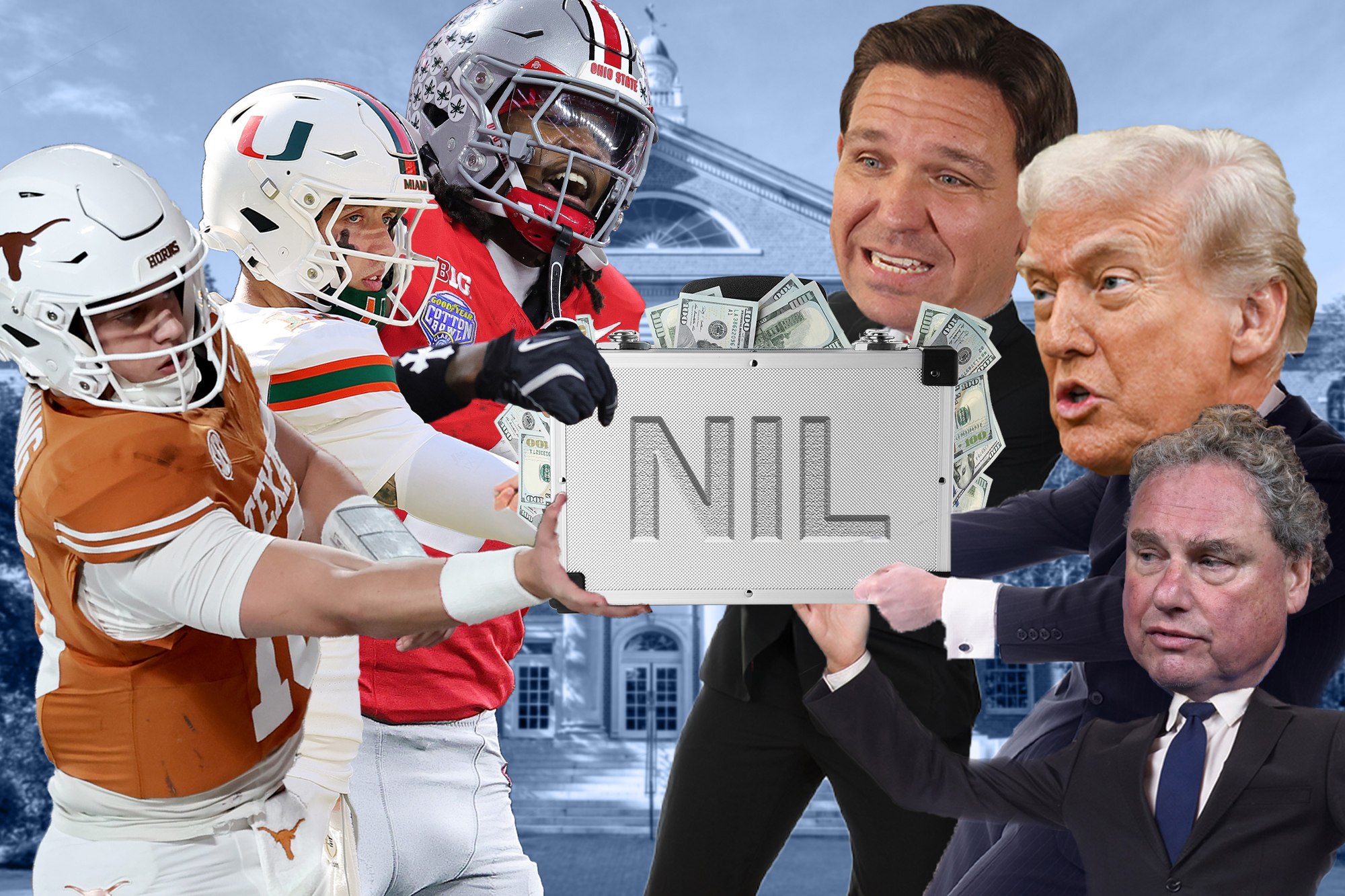 Here’s who Trump is tapping to fix the massive money mess in college sports