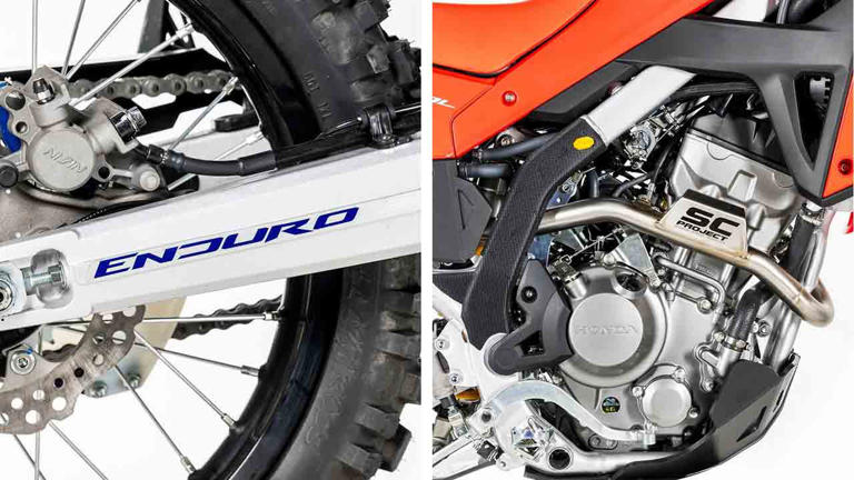 Honda CRF300L red edition arrives with RallyCross tires and new ...