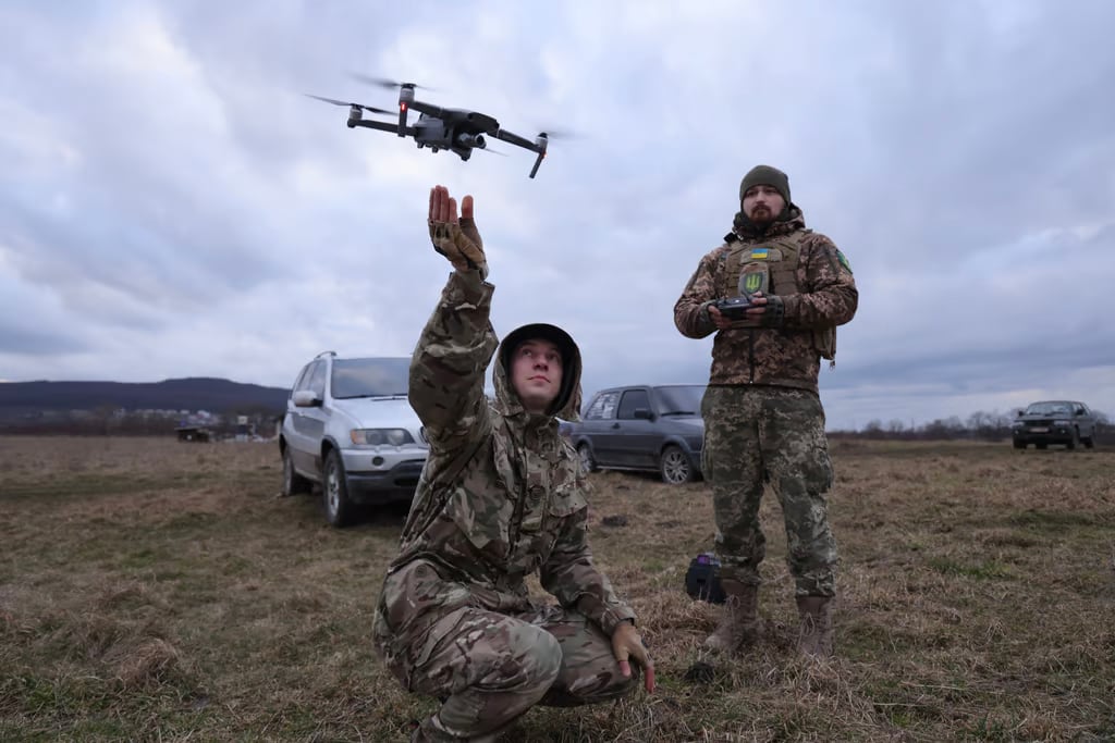Ukraine's sting drone interception tech gains global demand