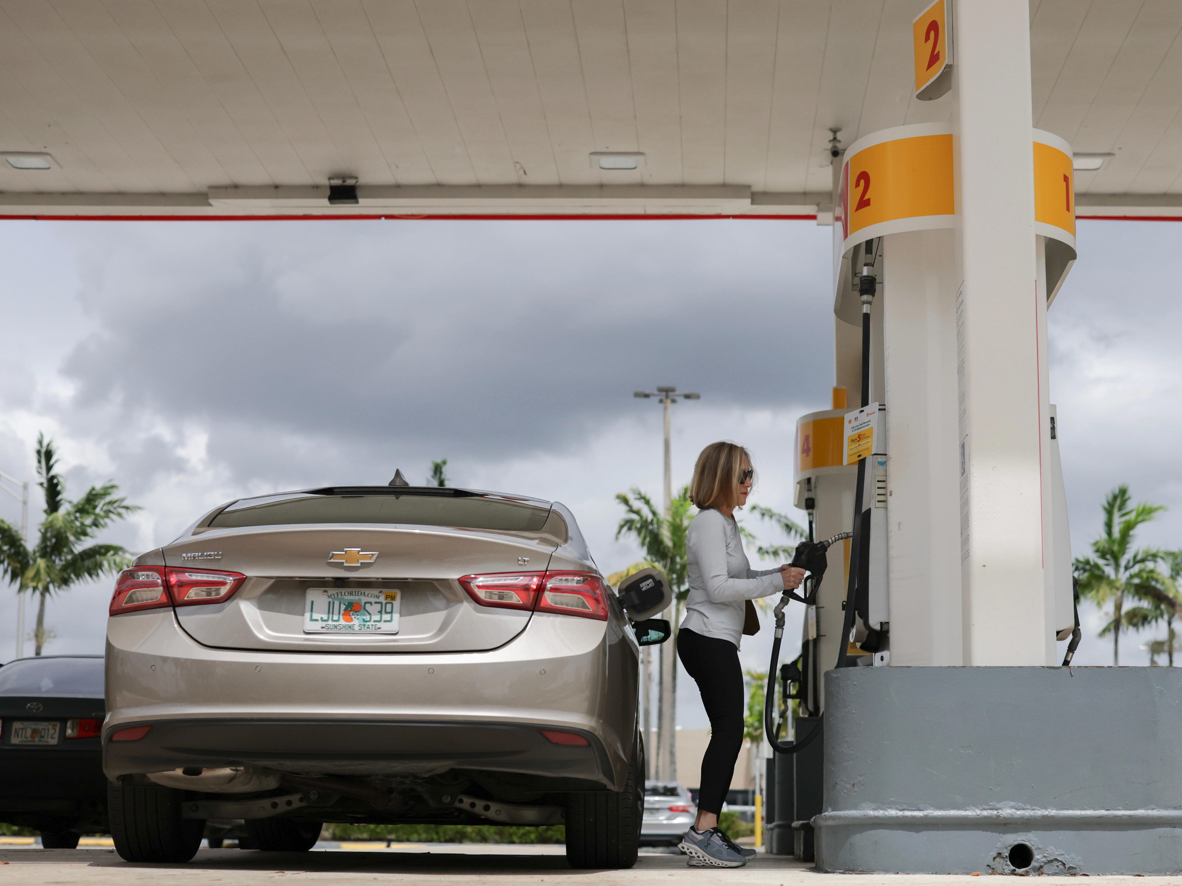 US gas prices climb to the highest point in Trump's second term. He ...