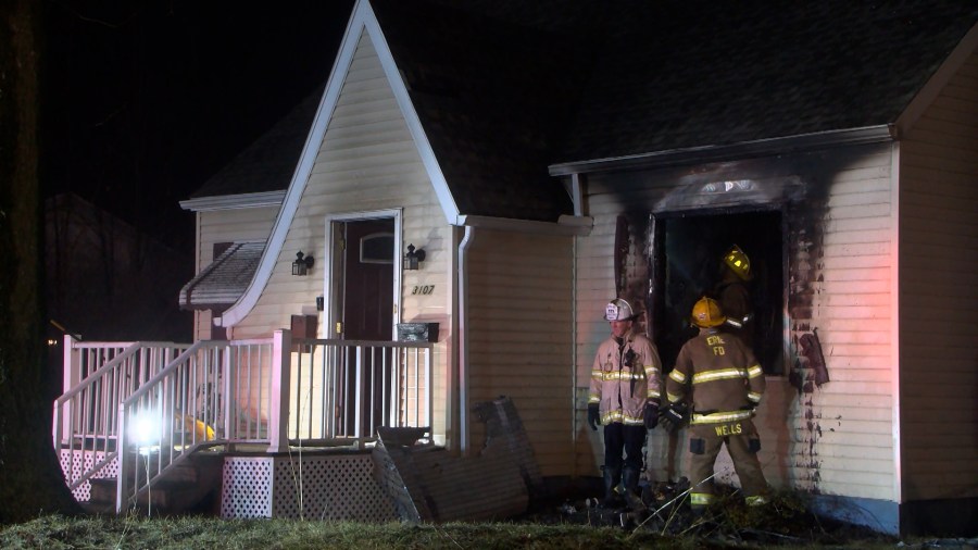 Crews battle early morning residential fire in City of Erie