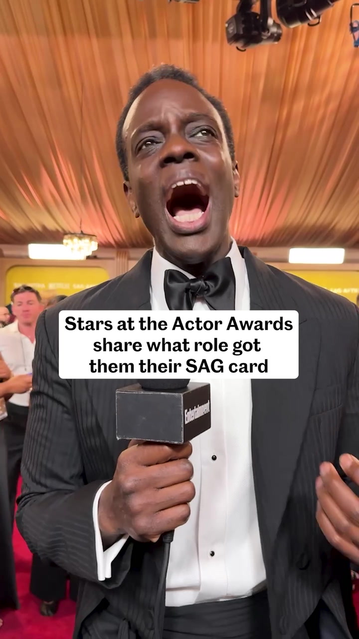 Stars at the Actor Awards share what role got them their SAG card