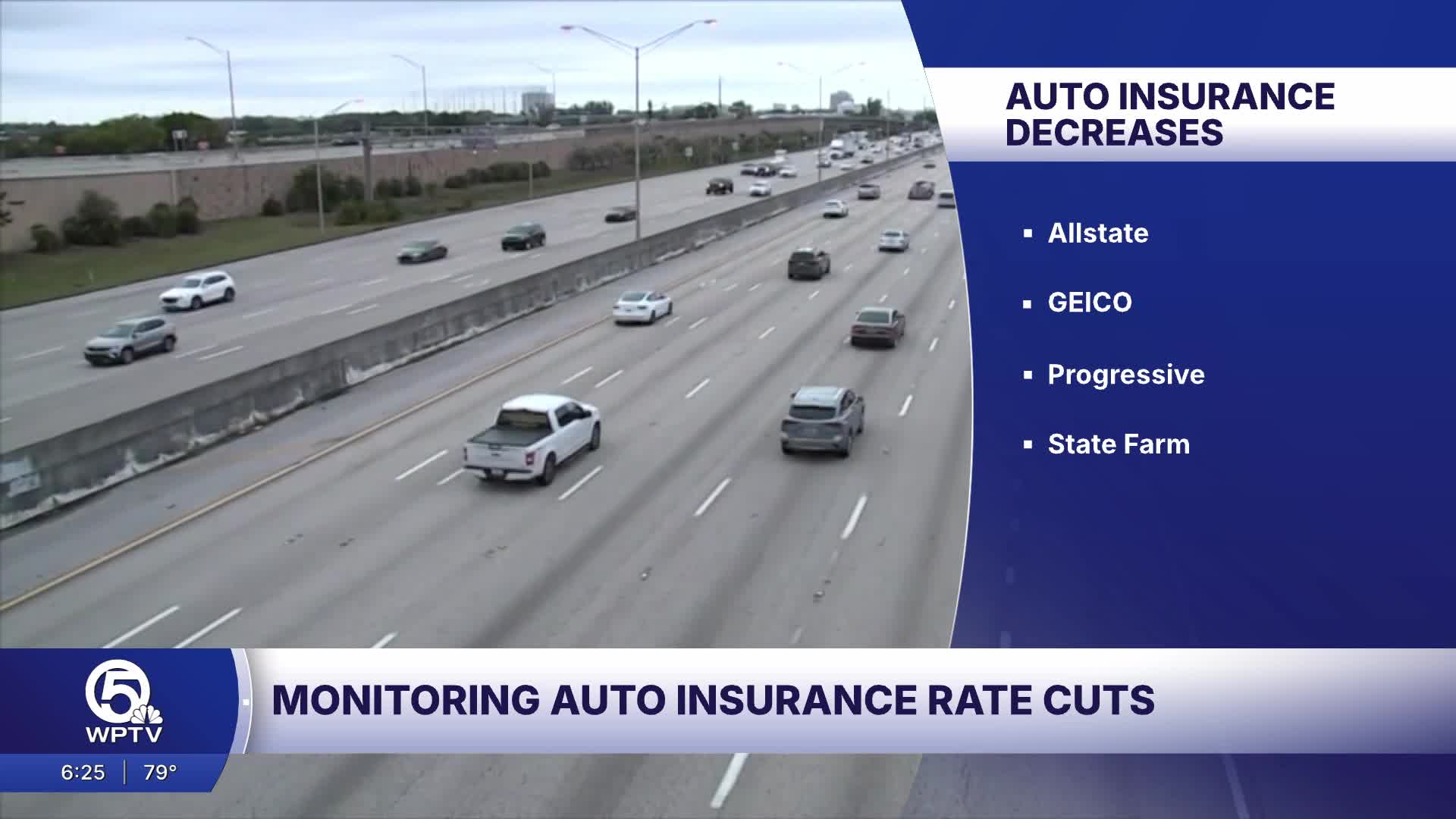 5 auto insurers are cutting rates by 8% in Florida