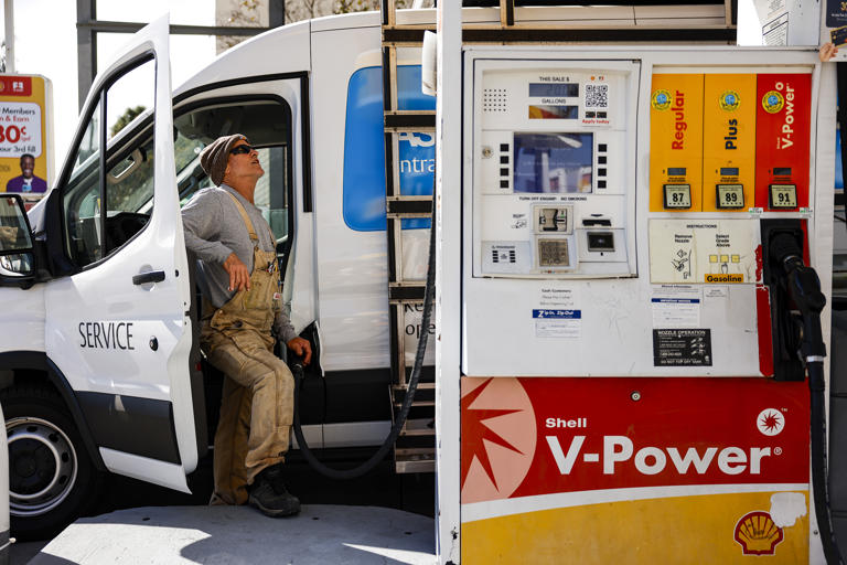 Maybe Trump’s emphasis on gas prices wasn’t such a good idea after all