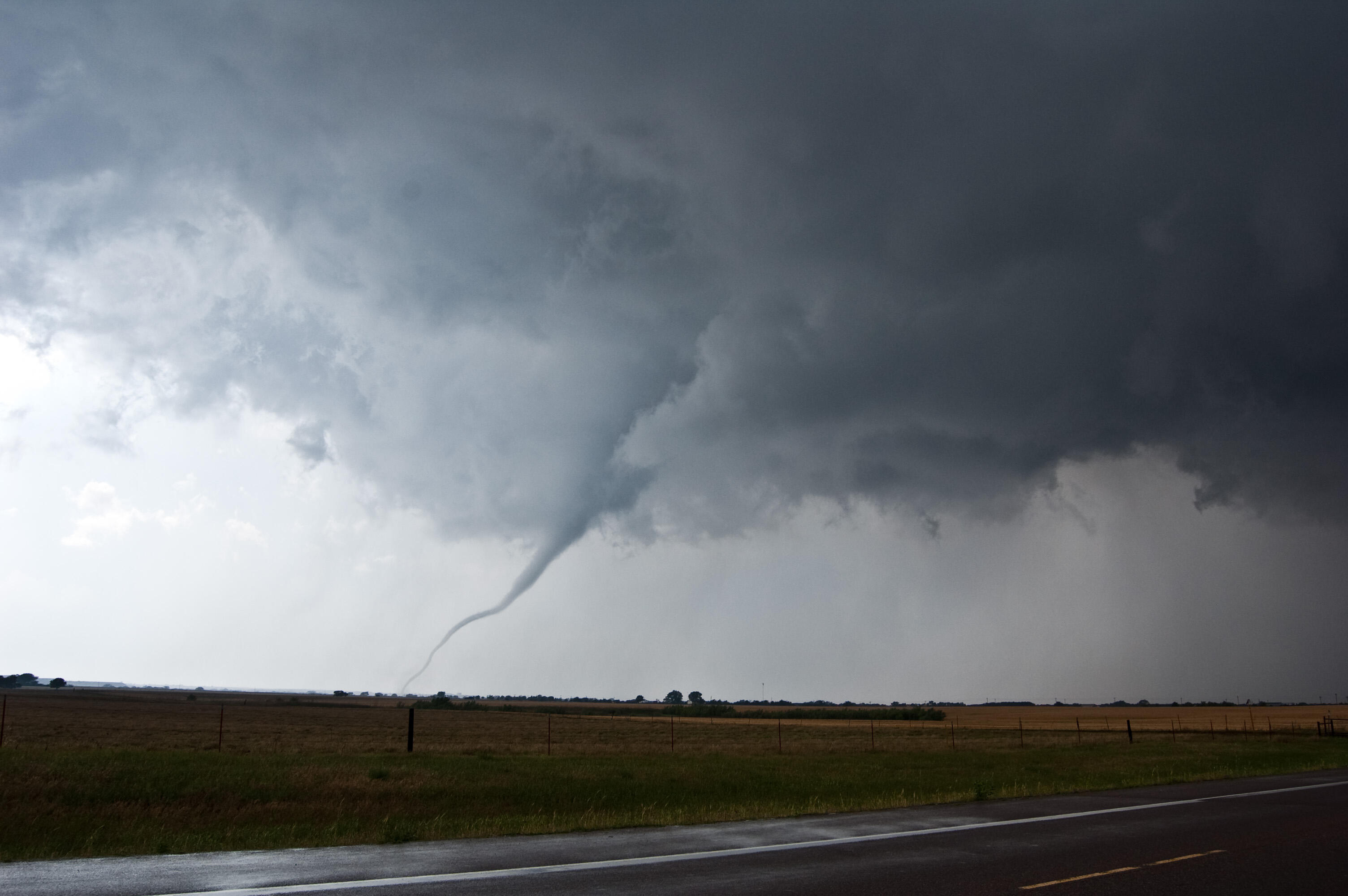 Two killed by tornado in Oklahoma as severe storm system moves east