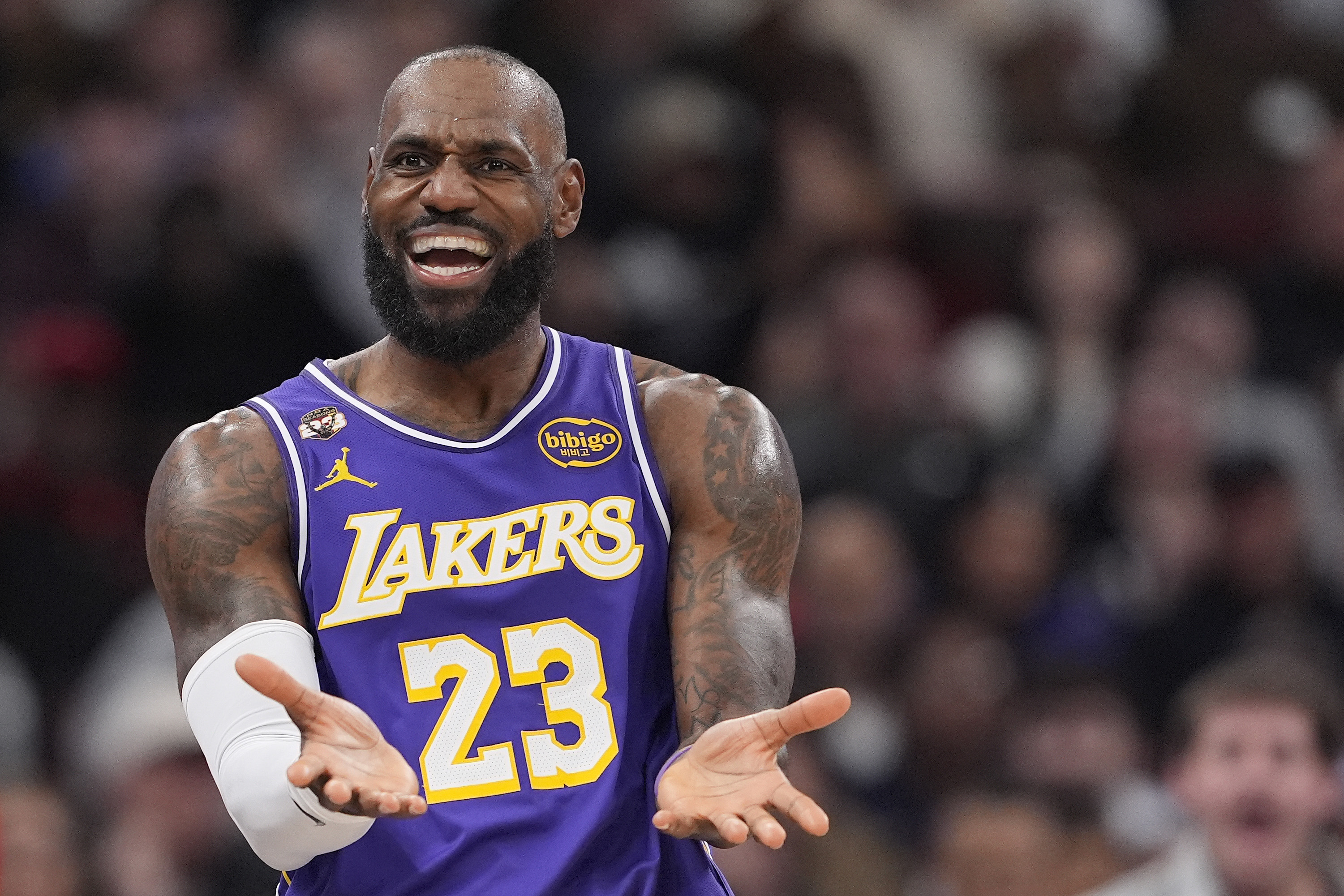 Lakers' LeBron James shares strong feelings about his retirement