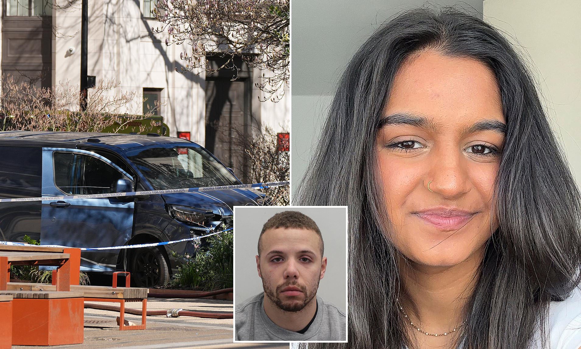 Van driver who killed university student sitting on bench outside King ...