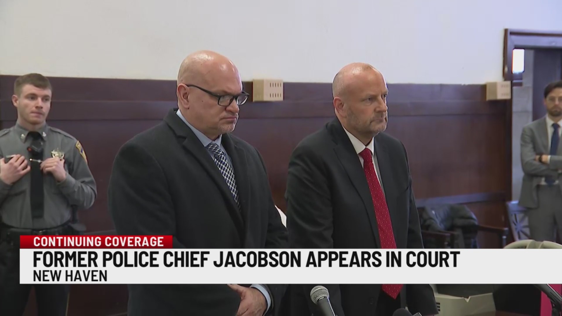 Ex-New Haven police chief arraigned in $85,500 embezzlement case