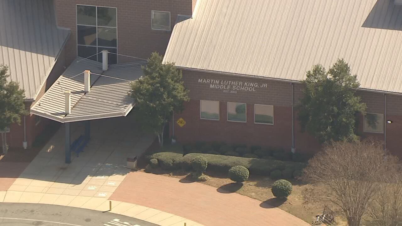 Weapon discovered on north Charlotte middle school campus