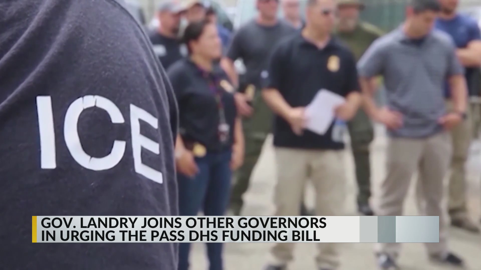 Gov. Landry joins other governors in letter urging Democrats to pass ...