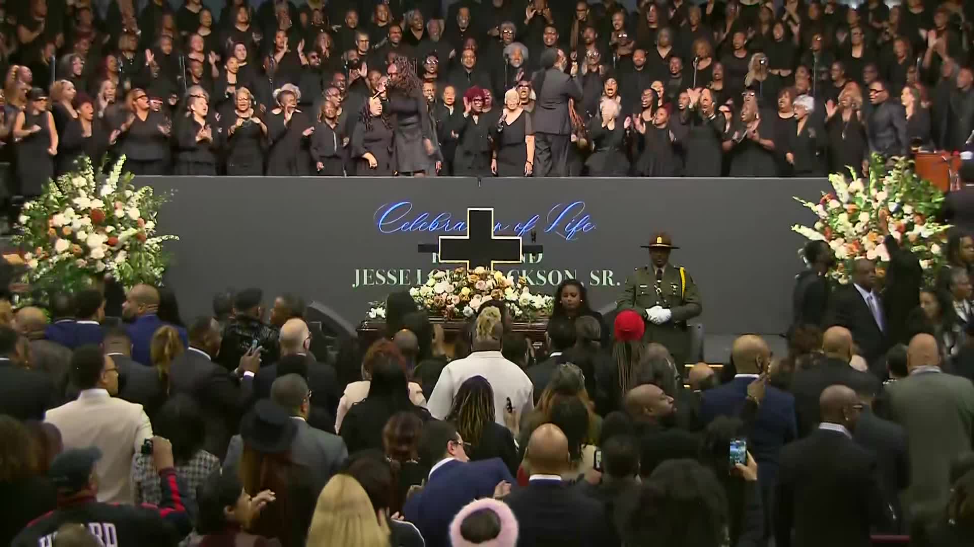 Funeral services for Rev. Jesse Jackson Sr. being held in Chicago