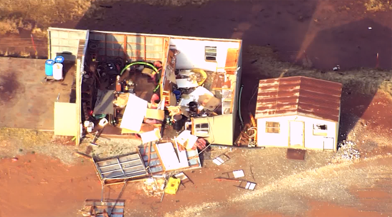 Watch: Sky 5 video shows damage left behind after tornado hits Oklahoma