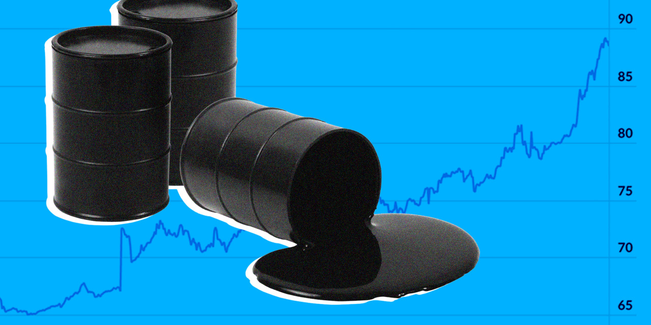 US oil prices notch record weekly gain of nearly 36%, as Middle East ...