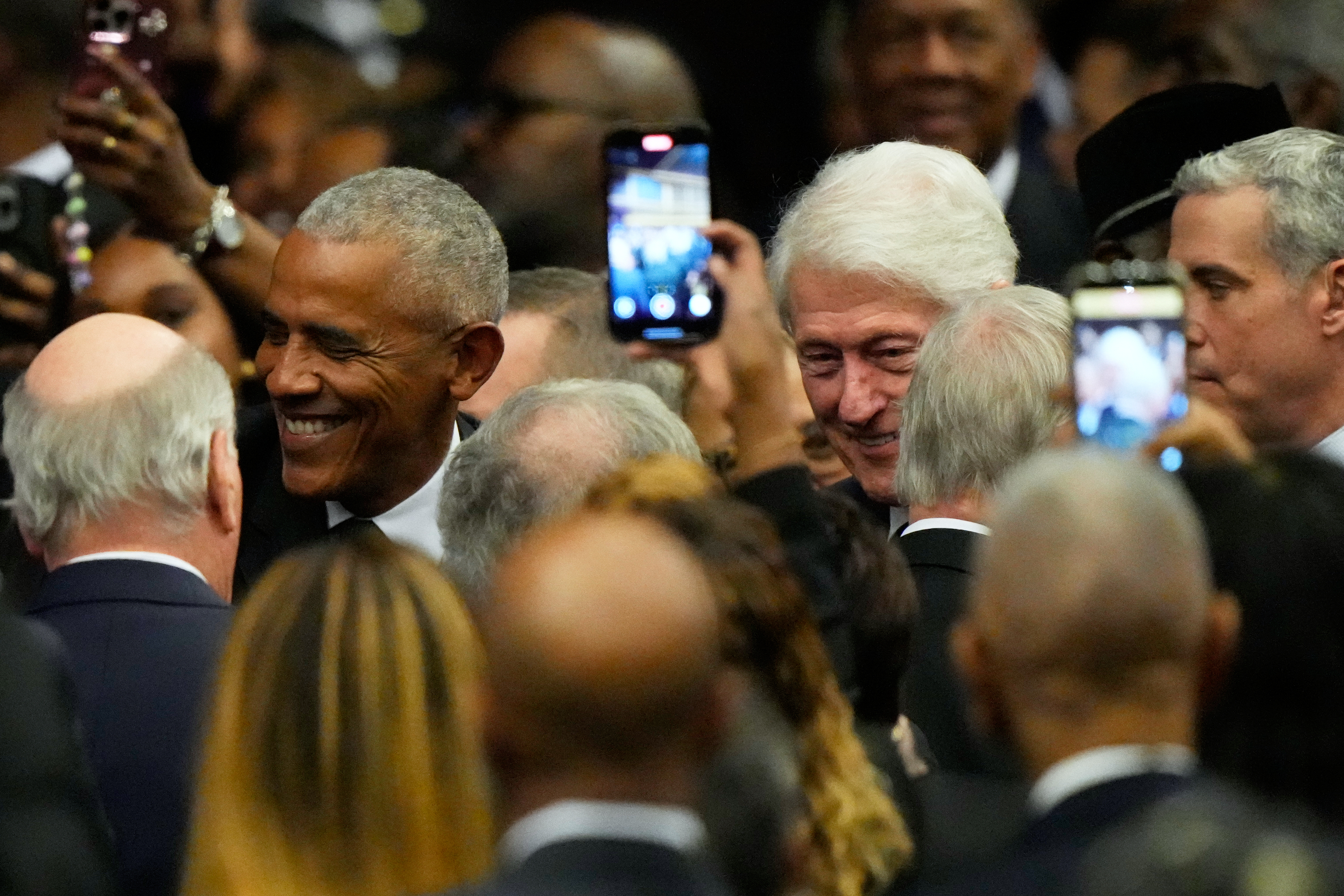 Jesse Jackson's funeral in photos: Obama, Clinton and Biden speak