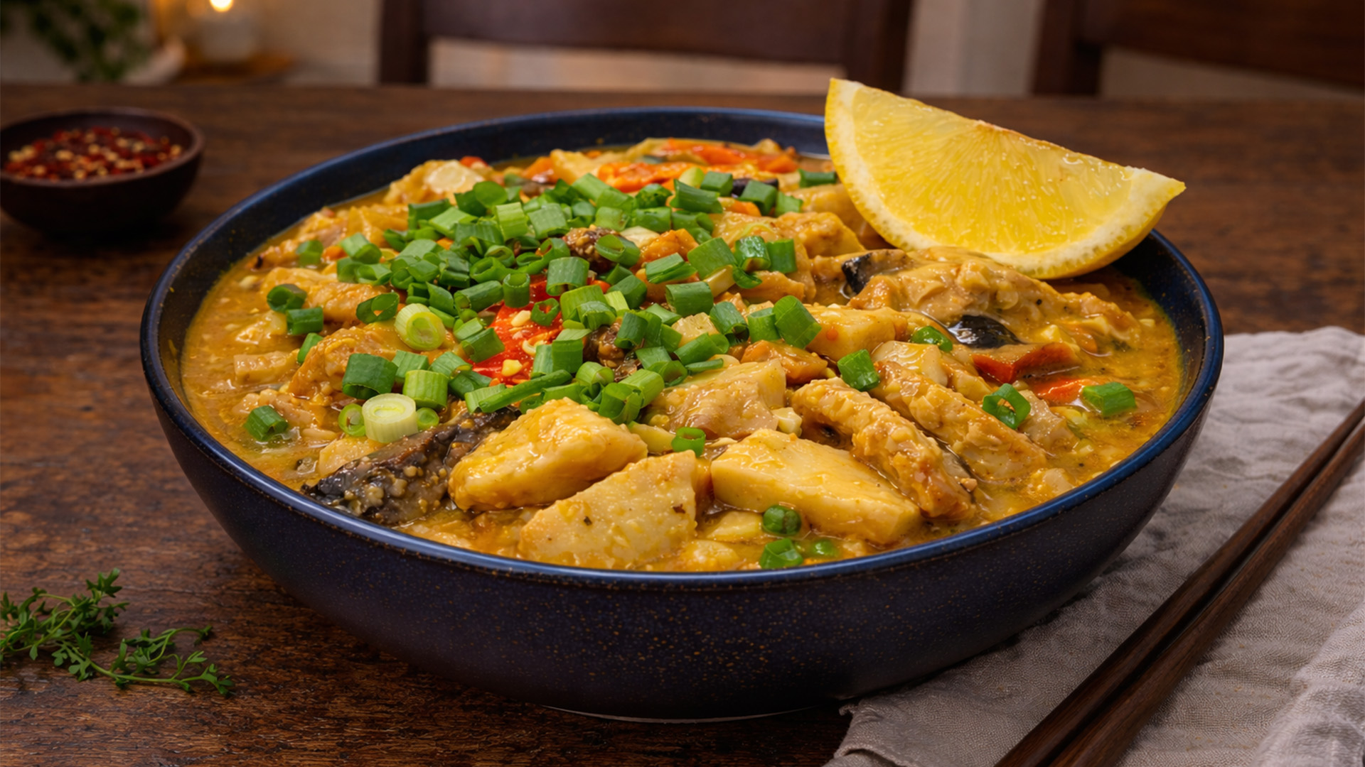 The secret behind this thick lomi soup