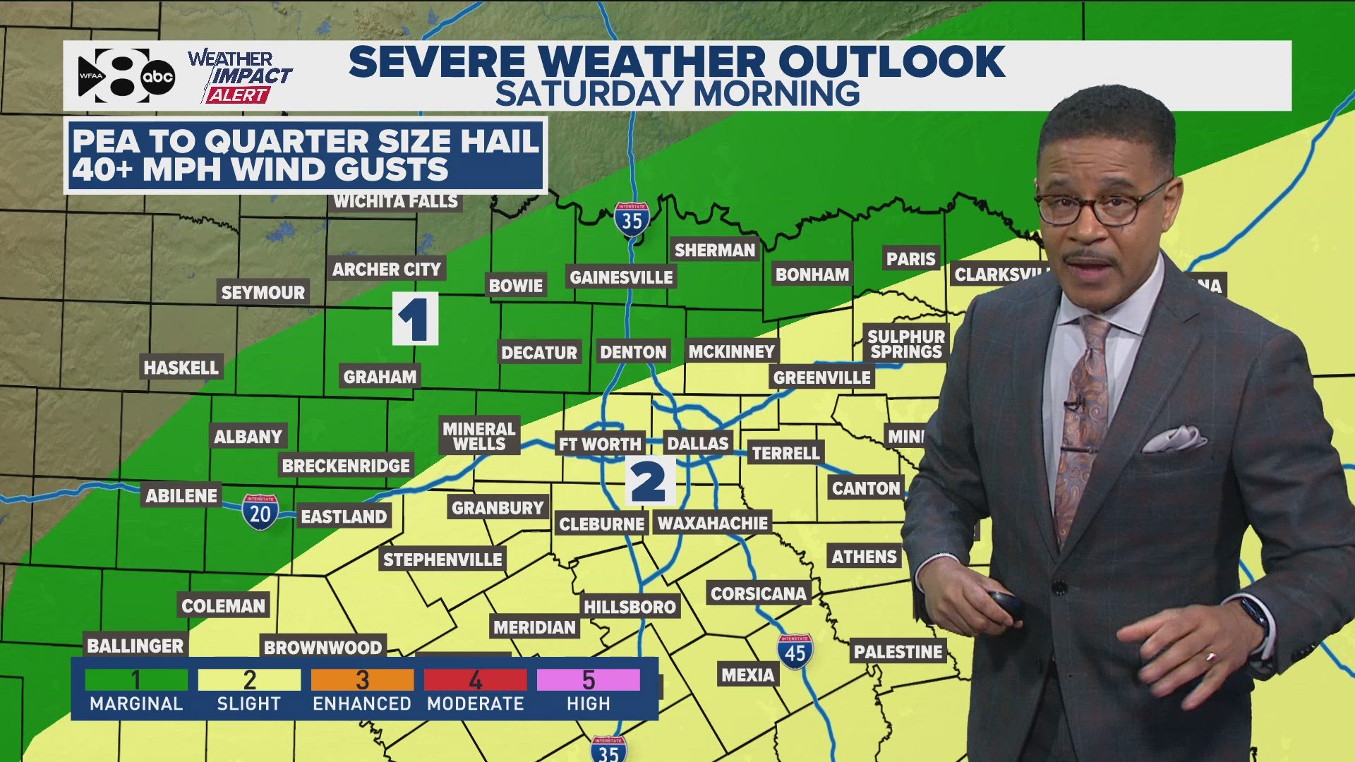 DFW weather: Full weekend storms forecast starting Friday