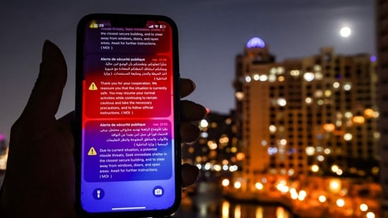 UAE, Qatar war highlights | After Dubai, Qatar sends phone alerts ...