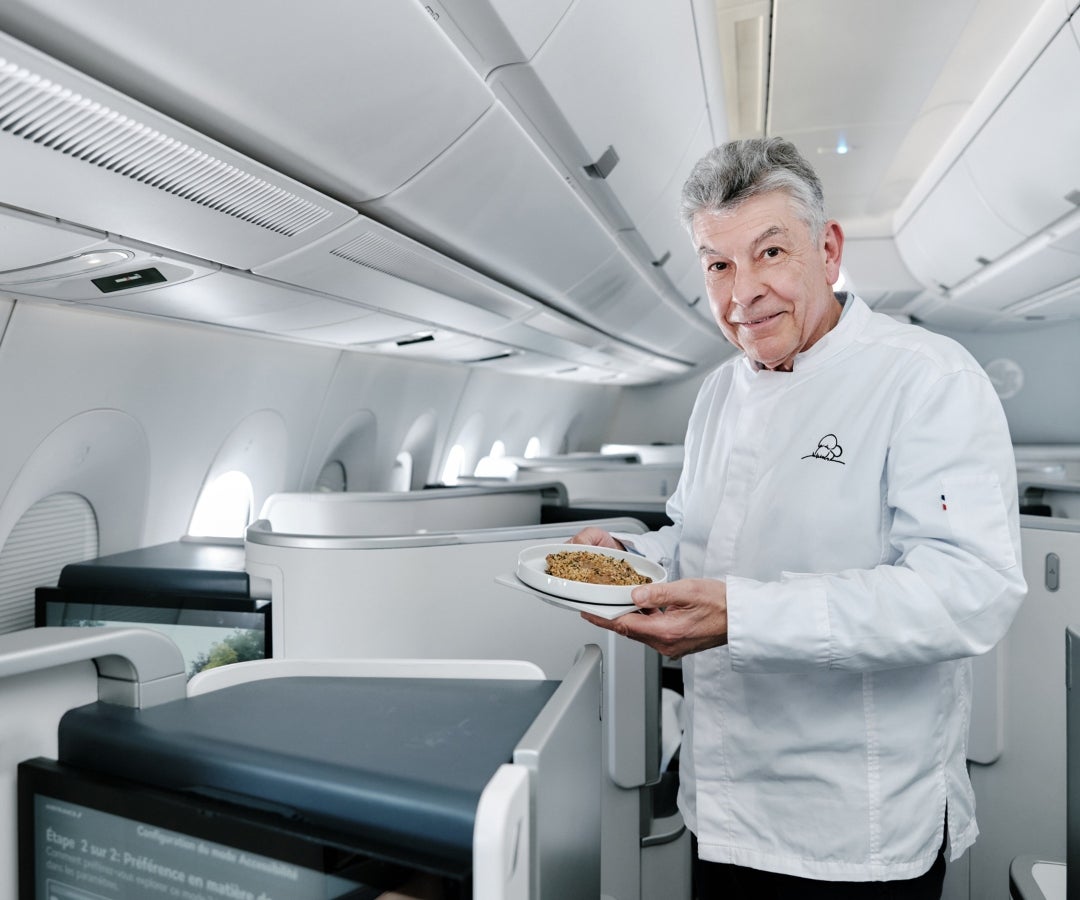 Una experiencia gastronómica a 30.000 pies de Air France en ruta París ...