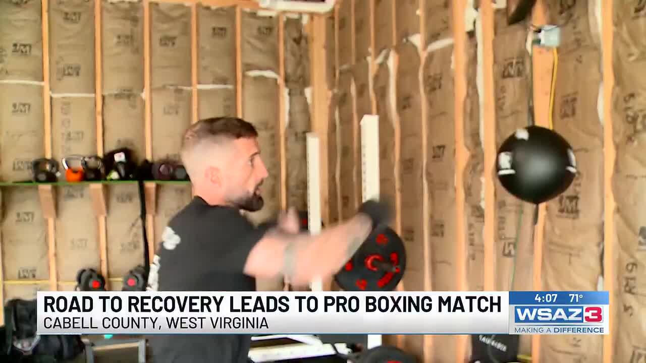 Road to recovery leads to pro boxing match