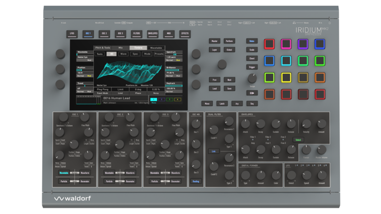 Waldorf upgrades its Iridium Desktop synth with a little help from ...