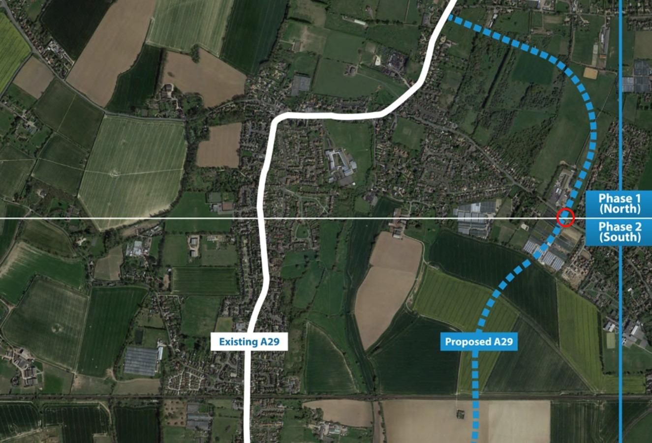 County council prepared to use compulsory purchase to deliver A29 ...