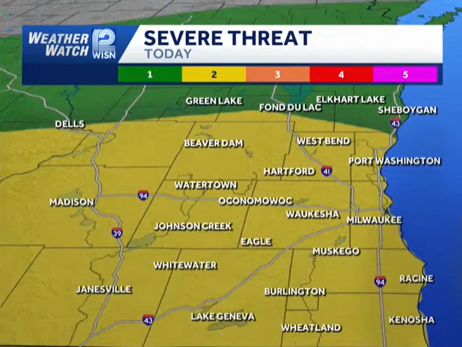 Impact day: Severe storm chances Friday