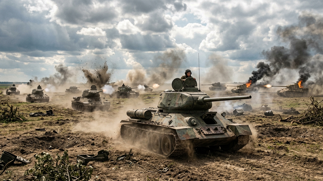 1,200 tanks at Kursk: The battle that broke Germany’s Panzer offensive