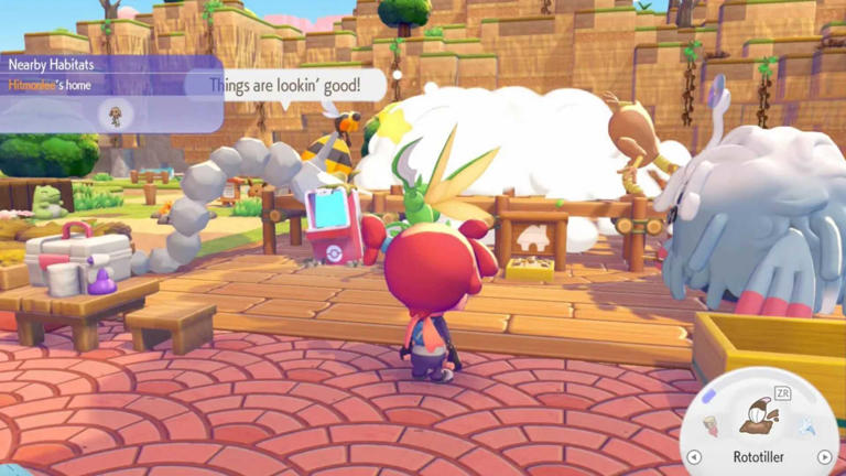 How to rebuild the Pokémon Center in Pokémon Pokopia