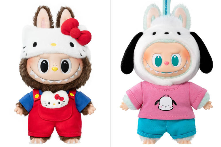 Hello Kitty and her Sanrio friends get a new look with Labubu