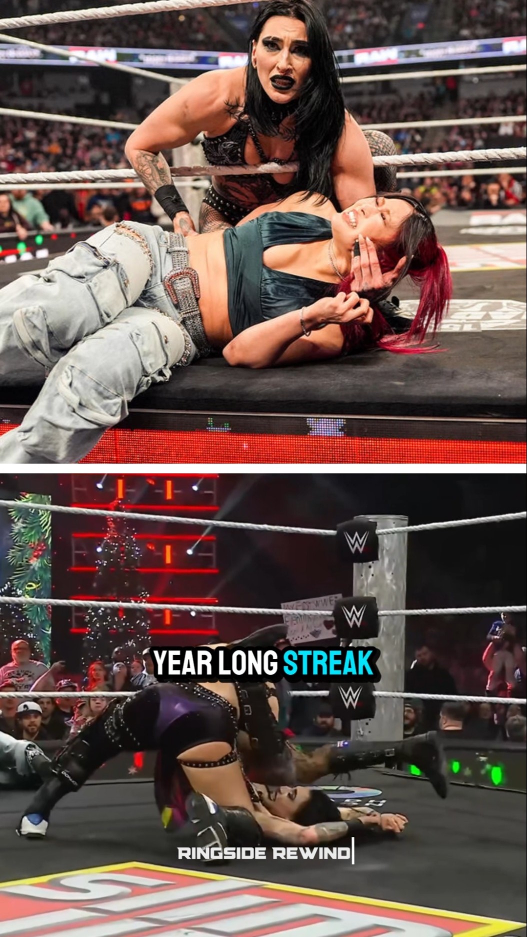 Asuka ends Rhea Ripley's 294-day streak on RAW!