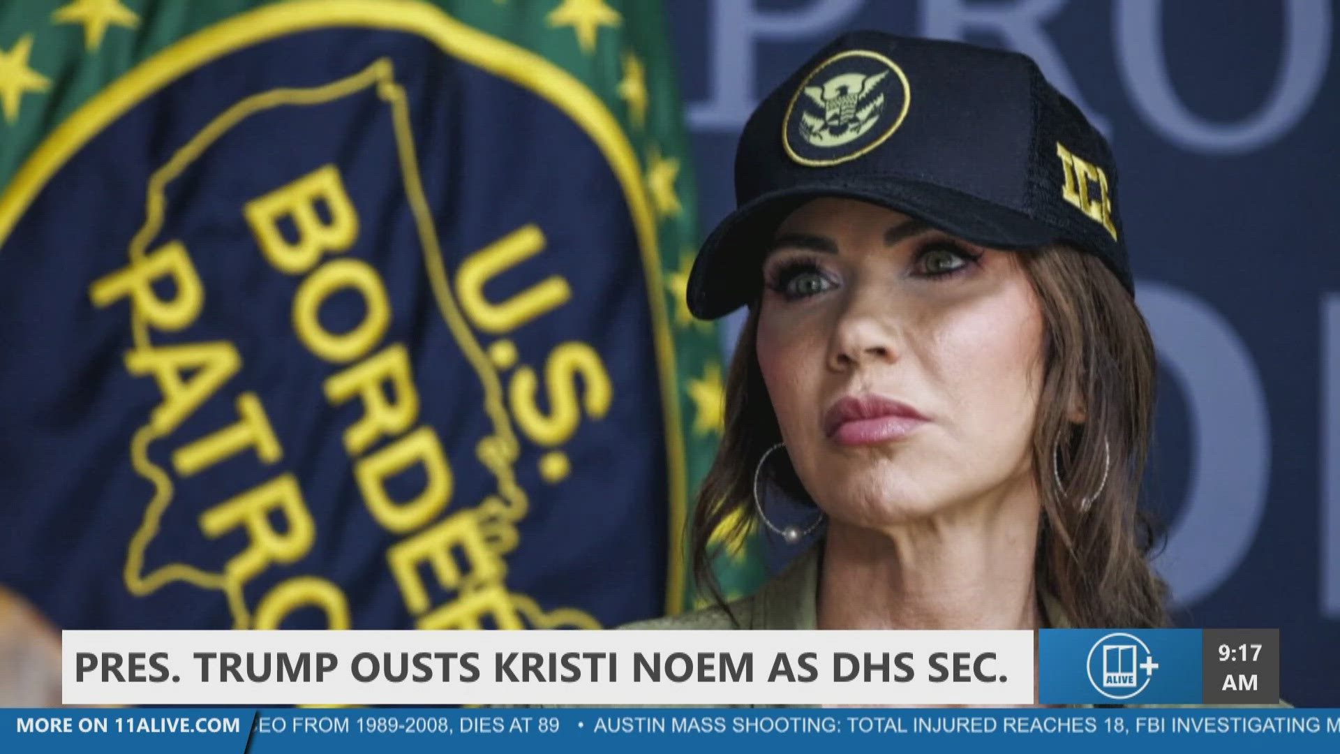 Trump fires Homeland Security secretary