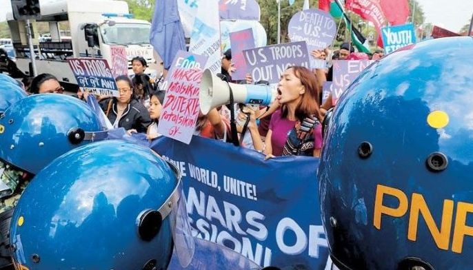 US embassy warns of protests against Americans
