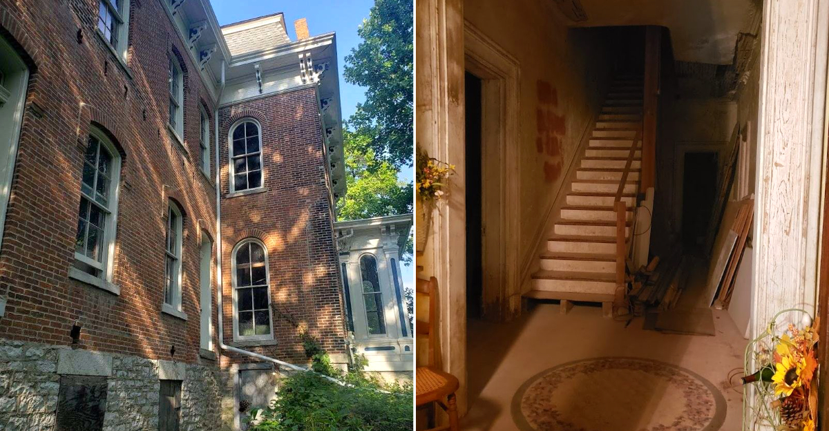 This haunted Illinois mansion tour centers on one underground vault ...