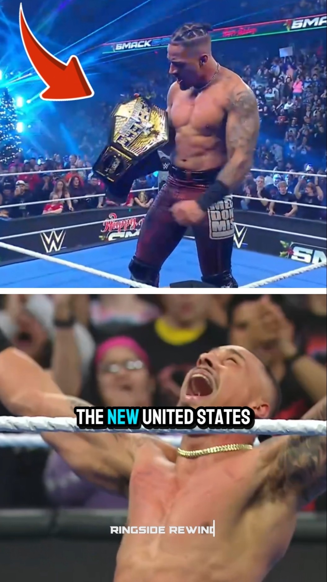 Carmelo Hayes secures first main roster title!