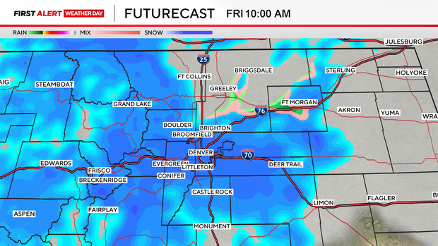 Accumulating snow in Denver, significant impacts across Colorado's high ...