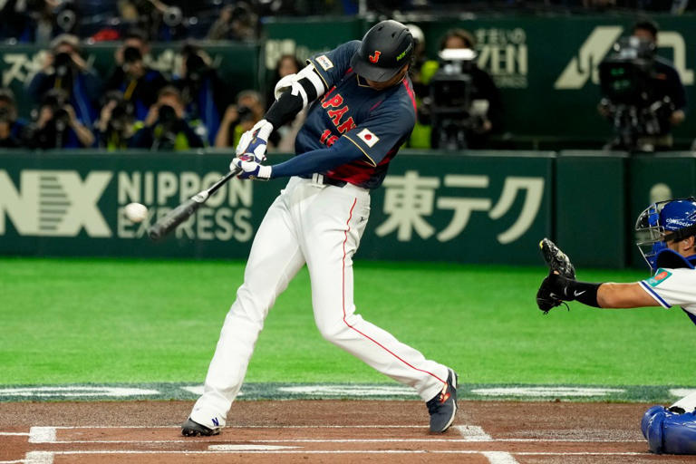 Shohei Ohtani had record-setting performance in Team Japan’s 13-0 in ...