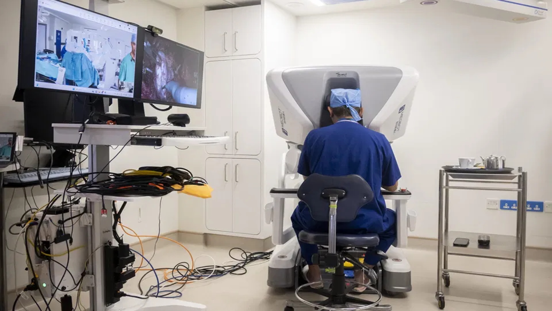 Robot performs prostate surgery across 1,500 miles between London and ...