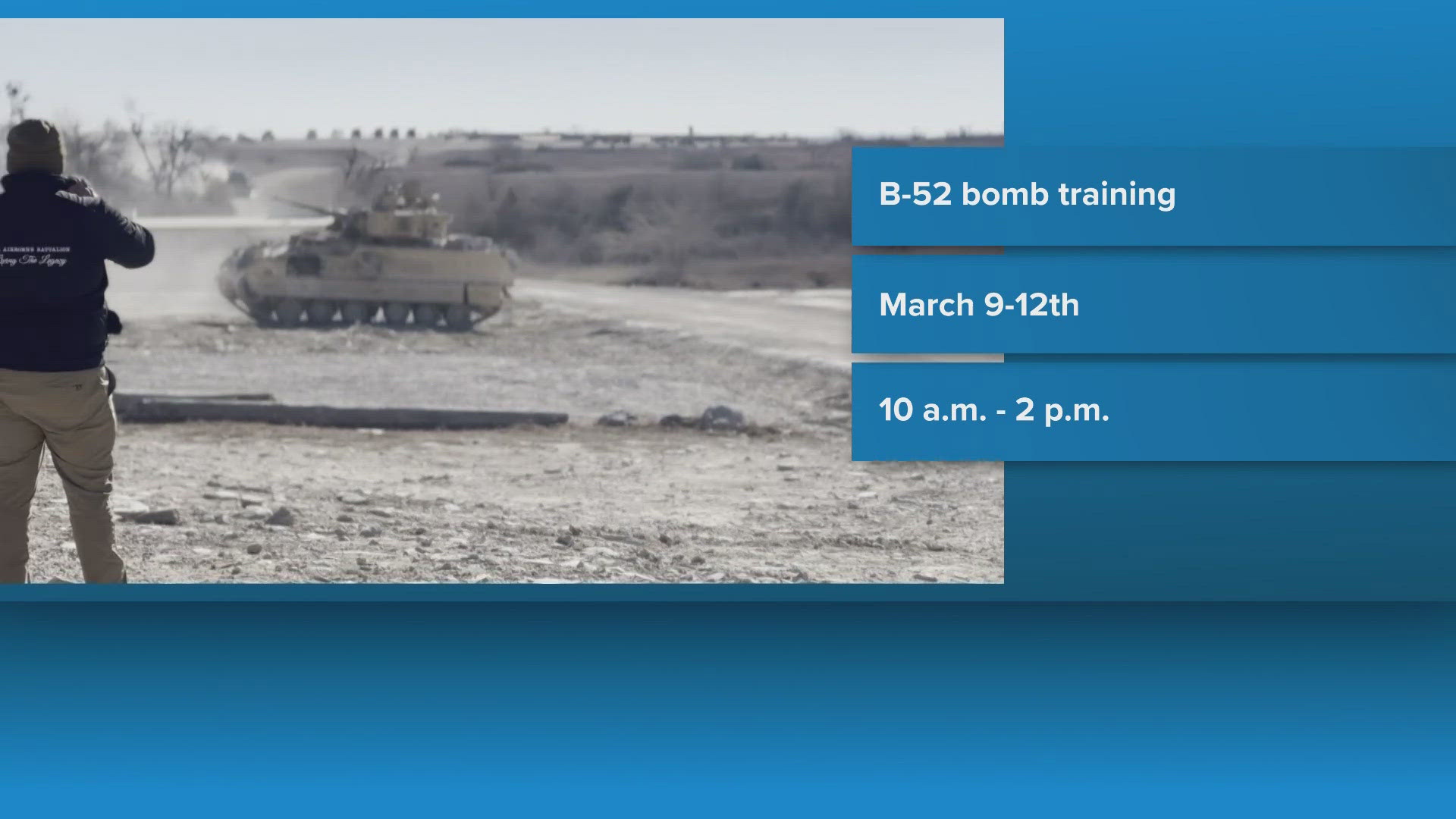 B-52s to conduct live munitions training at Fort Hood