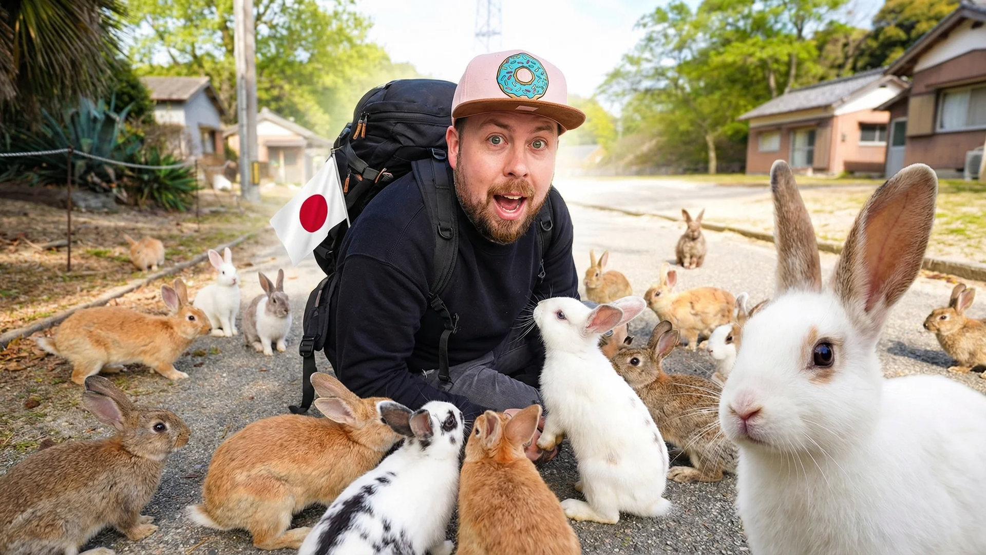 I explored a mysterious rabbit island in Japan 🐰