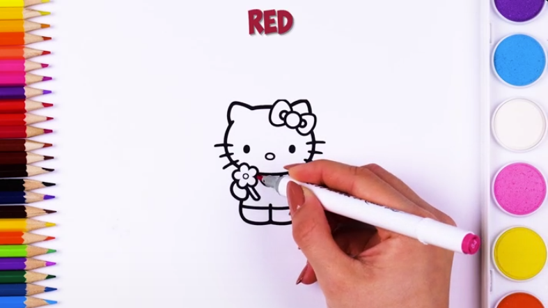 Learn color names for kids