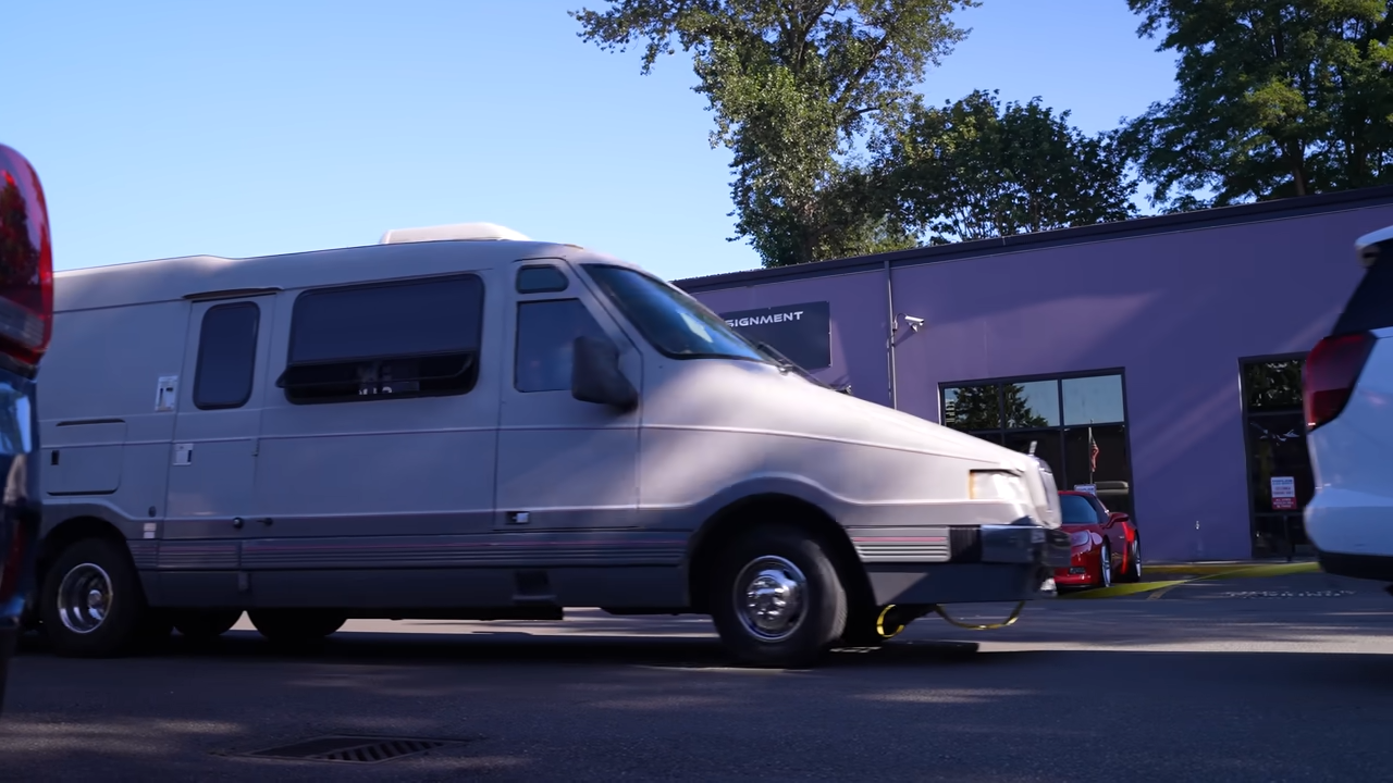 This RV nearly beat me but I refused to quit