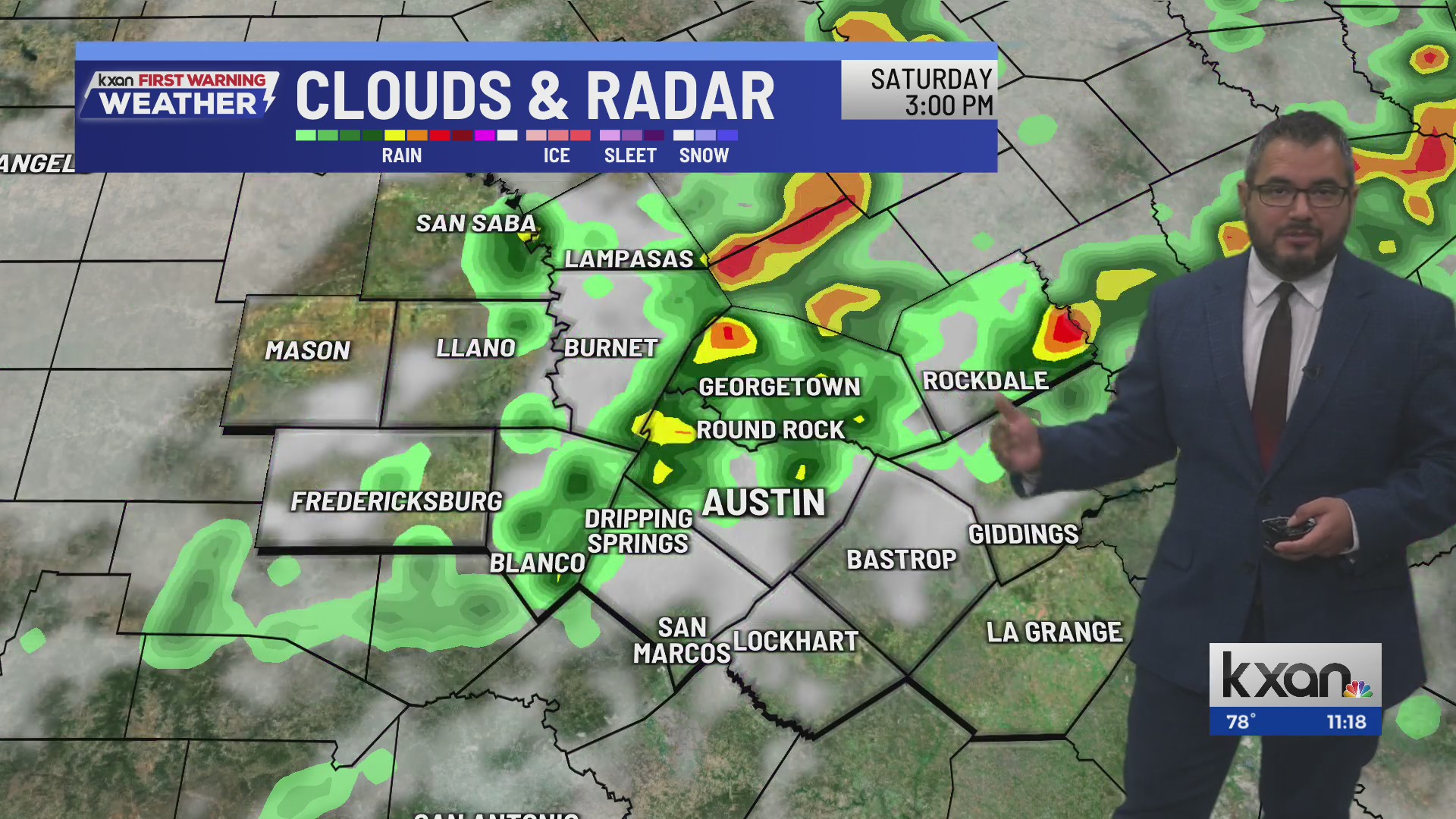 Hail and strong winds still potentially on tap for the weekend | KXAN ...
