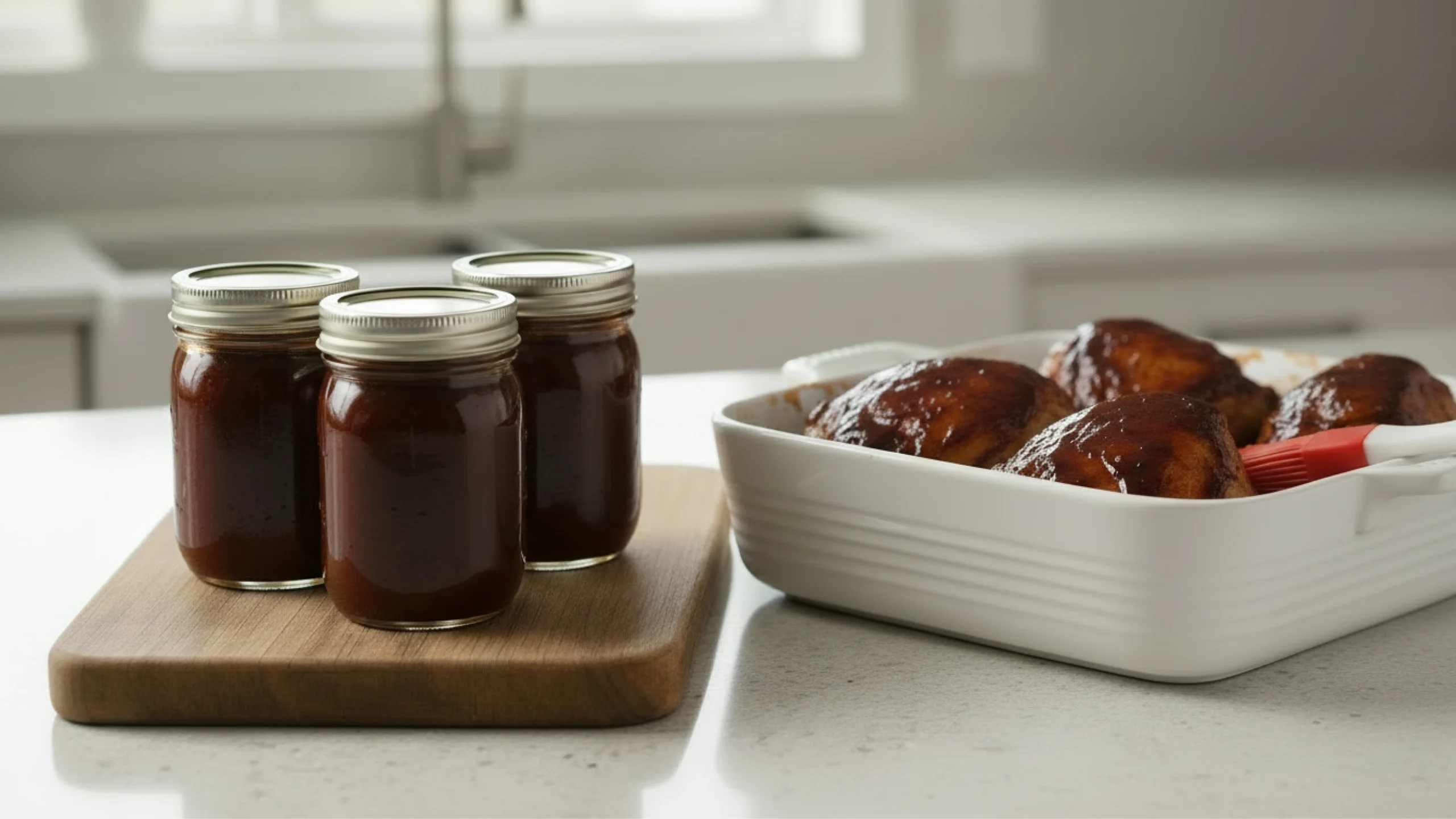 Cherry bourbon BBQ sauce recipe
