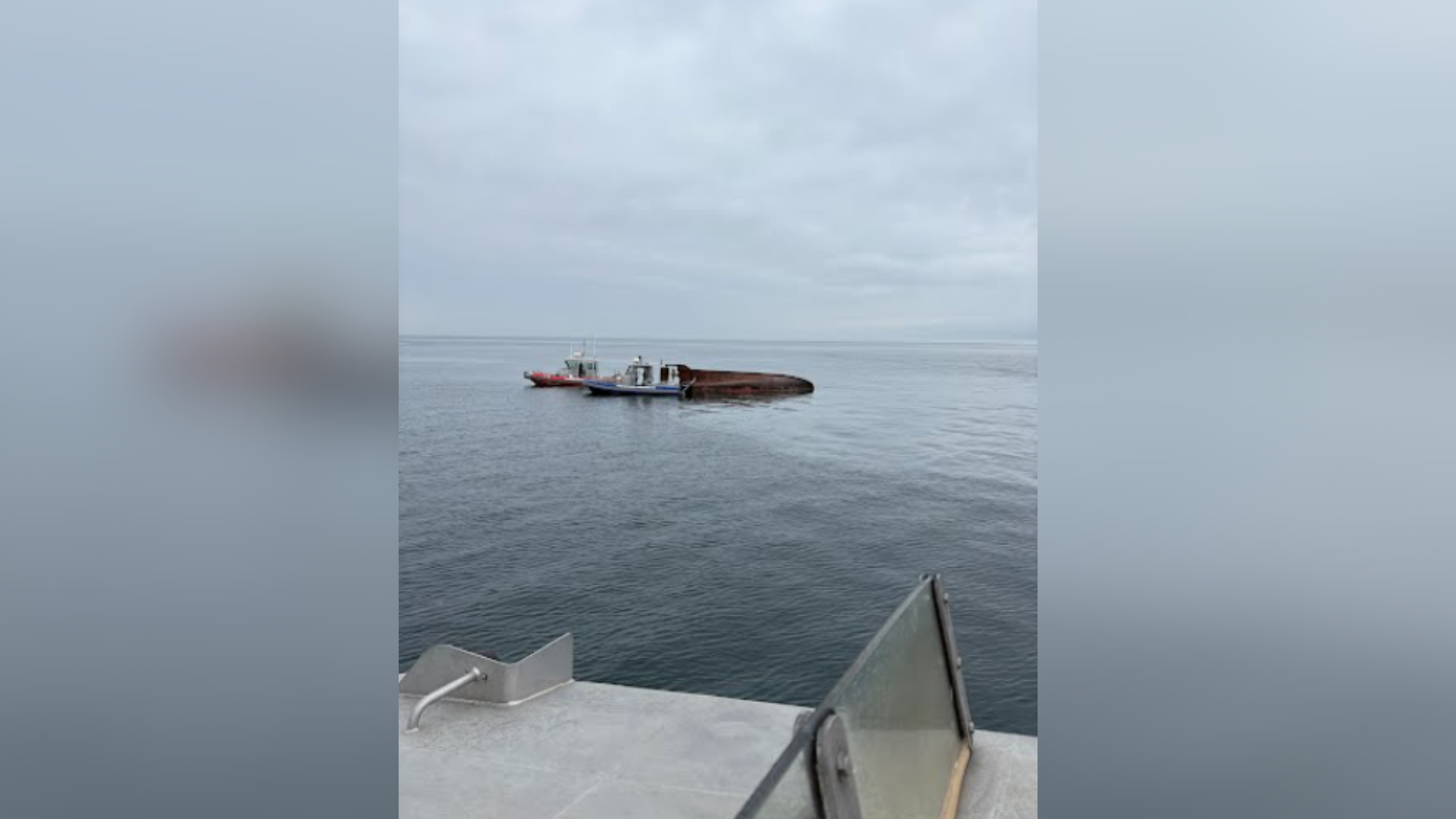 Search continues for 2nd fisherman after boat capsizes off Cape Cod