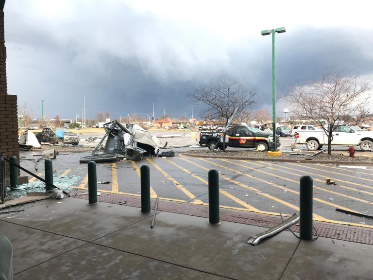 Community begins cleanup after devastating tornado in Three Rivers