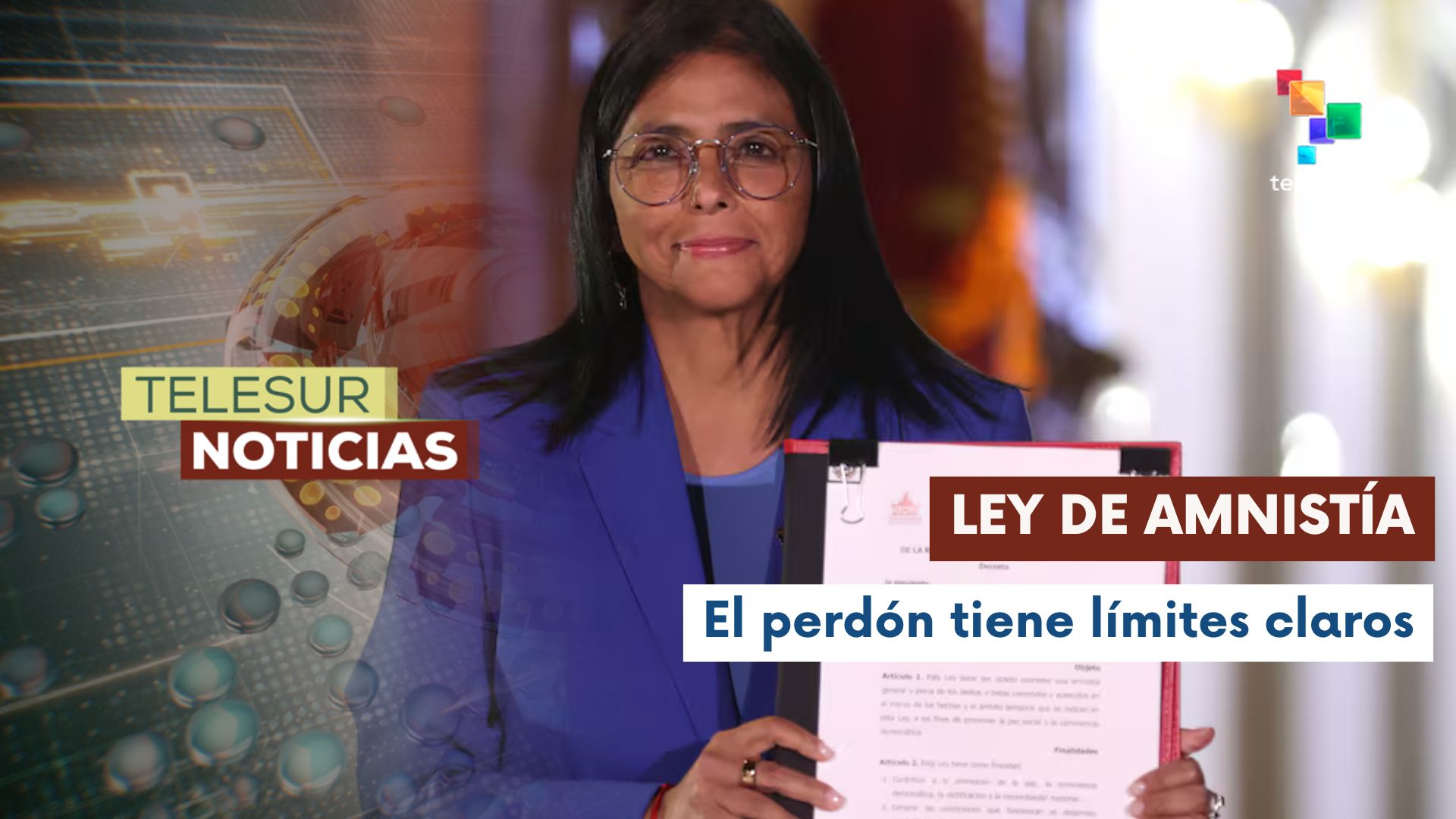 Ley de amnistía avanza para fortalecer la paz en Venezuela