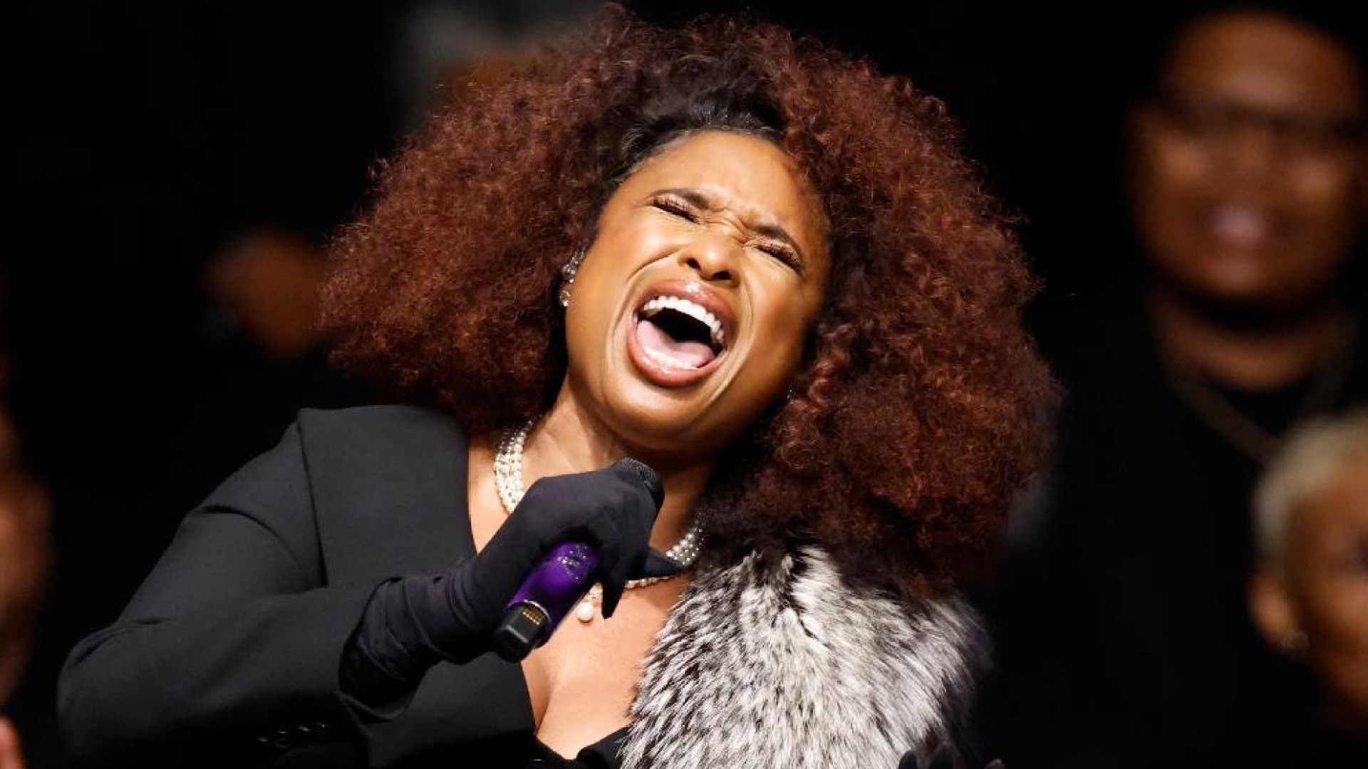 Jennifer Hudson sings 'A Change Is Gonna Come' at Rev. Jesse Jackson's ...