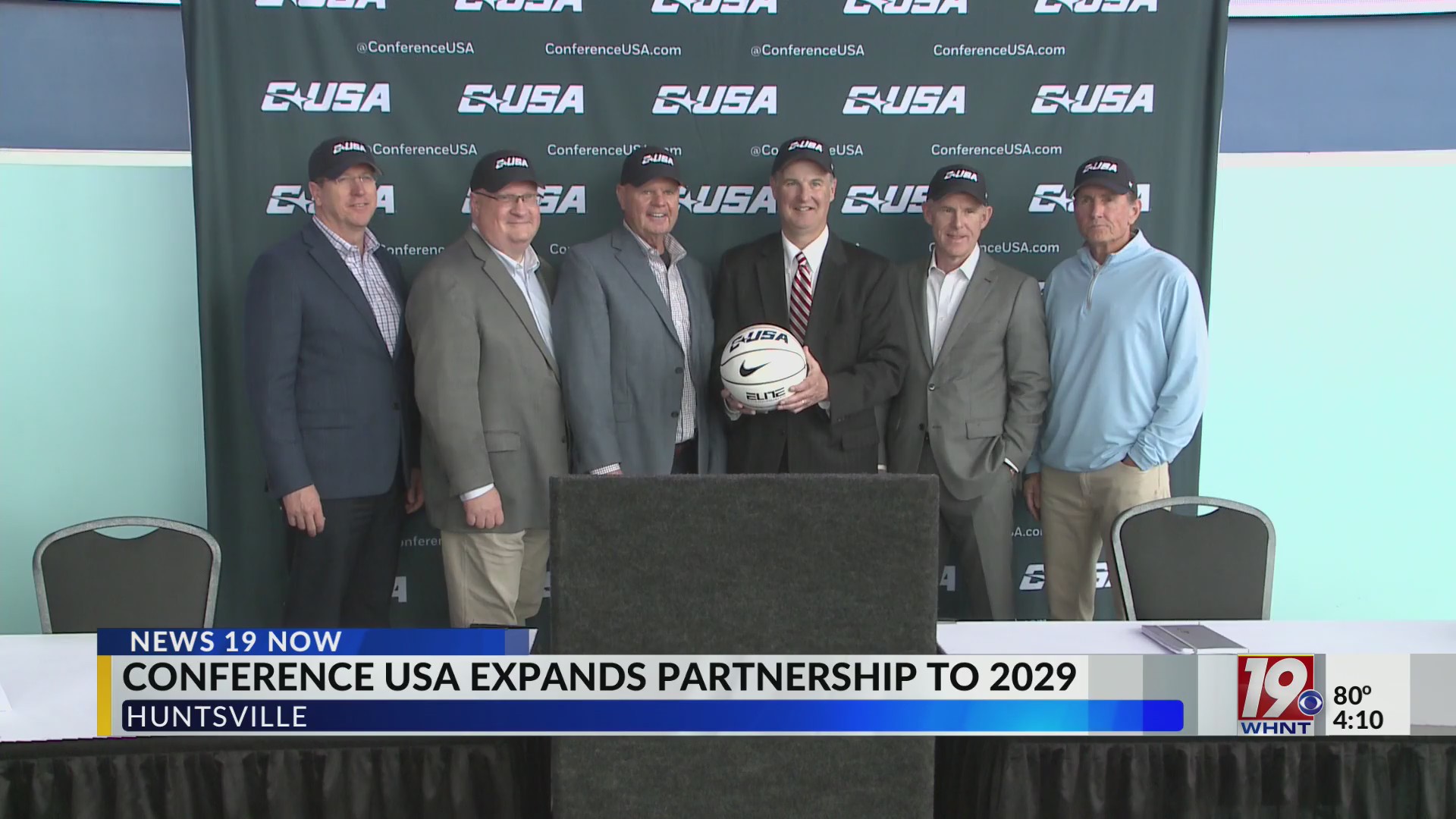 Conference USA expands partnership to 2029 | March 6, 2026 | News 19 at ...