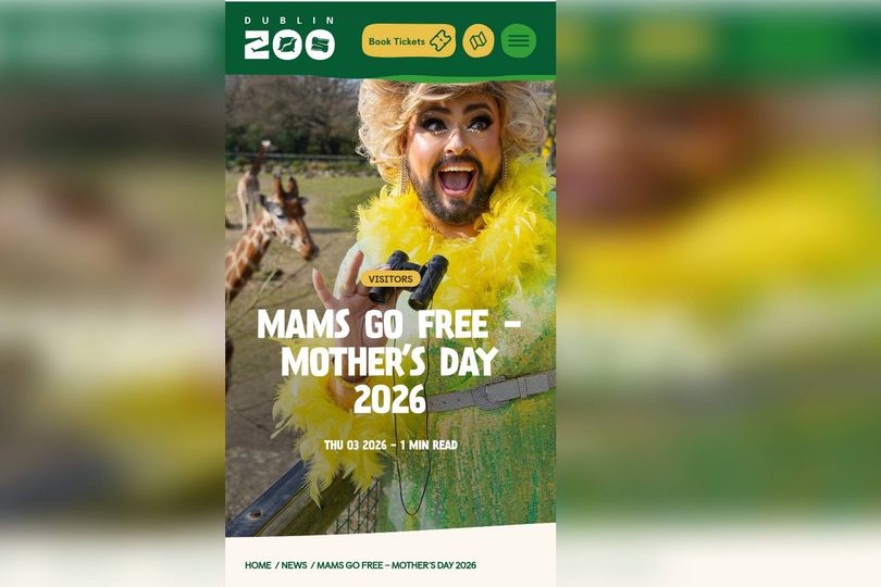 Row erupts over use of 'drag queen' in Dublin Zoo advertising campaign
