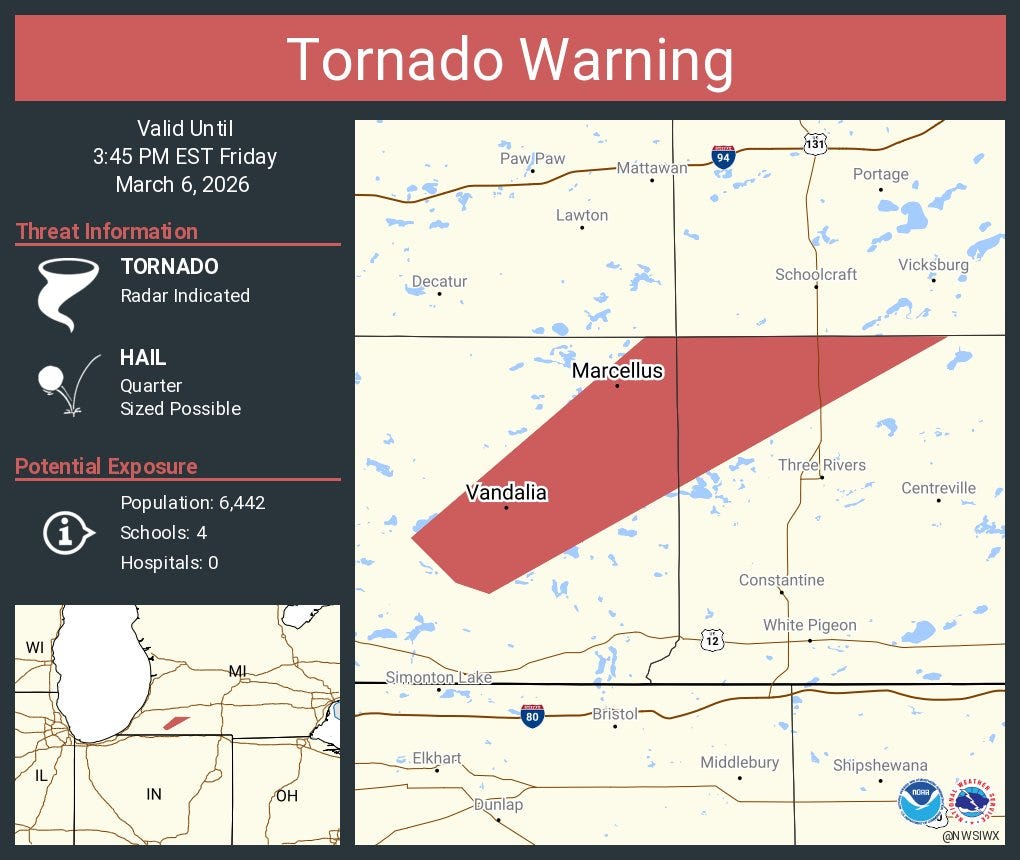 4 dead, more than 12 injured after tornado, storm in southern Michigan